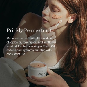 Arencia - Calendula Rice Mochi Cleanser - Purifying Face Wash with Rice - Pasta de curatare a tenului cu pudra de orez, 120 g - Img 5