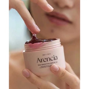 Arencia - Fresh Red Smoothie Serum 30 - Revitalizing Face Serum with Collagen - Ser revitalizant cu colagen, 50 g - Img 3