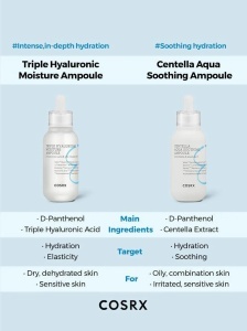 COSRX – Hydrium Triple Hyaluronic Moisture Ampoule – Ser intensiv cu trei tipuri de acid hialuronic - Img 6