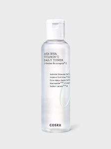 COSRX – Refresh AHA BHA Vitamin C Daily Toner – Toner revitalizant cu exfoliere blanda