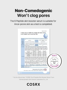 COSRX – The 6 Peptide Skin Booster Serum – Ser booster cu 6 peptide pentru ingrijire ten - Img 8