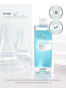 COSRX - Low pH Niacinamide Cleansing Water - Apa micelara cu pH scazut si Niacinamide, 100 ml - Img 2