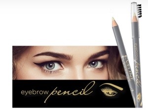 Creion din Ceara pentru Spancene Eveline Cosmetics Eyebrow Pencil All in One Transparent Wax - Img 2