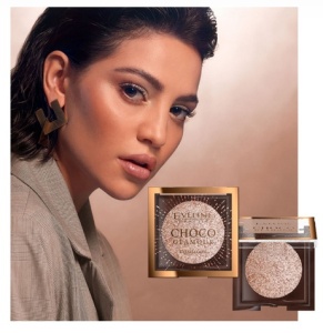 Fard de pleoape Eveline Choco Glamour Moon Sparkle Nr. 1 - Img 3
