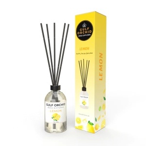 Gulf Orchid Reed Diffuser Lemon Apă de parfum 110 ml, parfum unisex