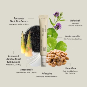 Haruharu Wonder – Black Rice Bakuchiol Eye Cream – Crema de ochi anti-rid cu Bakuchiol si extract de orez negru - Img 2