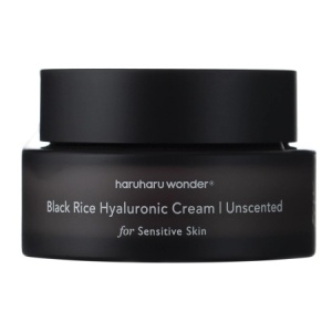Haruharu Wonder - Black Rice Hyaluronic Cream Unscented - Crema de fata hidratanta, fara parfum - 50 ml