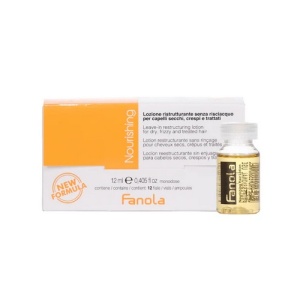 Lotiune Tratament Restructuranta Fara Clatire pentru Par Uscat - Nourishing Leave-In Lotion 12x12ml - Fanola
