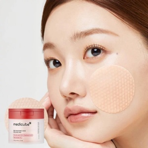 Medicube – Red Succinic Acid Peeling Pad – Dischete exfoliante pentru fata – 70 buc - Img 4