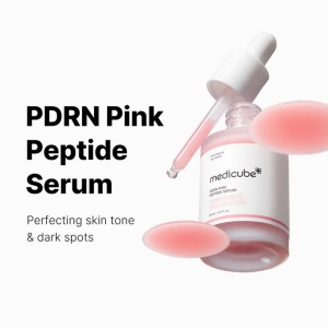 Medicube - PDRN Pink Peptide Serum - Ser facial de Fermitate Anti Age, Hidratare si Luminozitate