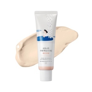 Round Lab - Birch Moisture Tone-Up Sunscreen – Cremă de protecție solară cu efect de uniformizare a nuanței - Img 2