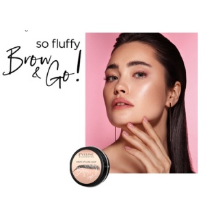 Sapun pentru stilizarea sprancenelor Eveline Brow Go So Fluffy Brown - Img 3