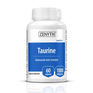 Taurine 1000 mg – 60 capsule vegetale – Zenyth