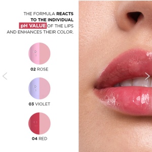 Ulei de buze Eveline Celebrity Lips High Gloss - Nr 04 Red 5 - Img 9