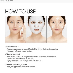 VT Cosmetics - Reedle Shot 100 2Step Mask - Mască intensă in 2 pasi pentru regenerare și hidratare - Img 3