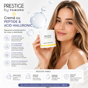 YAMUNA Prestige – Crema cu acid hialuronic si peptide