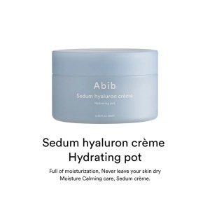 Abib - Sedum Hyaluron Creme - Cremă calmantă și hidratantă cu acid hialuronic - Img 2