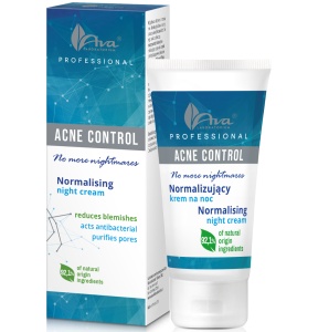 Acne Control Professional - Normalising night cream - Crema de noapte pentru ten acneic