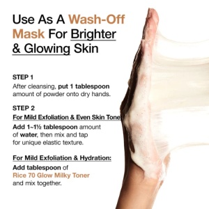 Anua - Rice Enzyme Brightening Cleansing Powder - Pudră de curățare luminoasă cu enzime de orez - Img 3