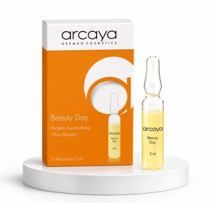 Arcaya Beauty Day Carotin Open Air - Fiole antioxidante si revitalizante pentru ten, 5 buc x 2 ml