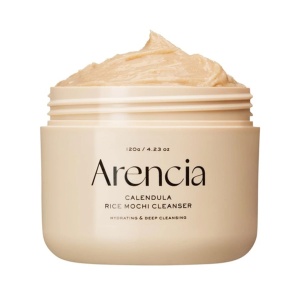 Arencia - Calendula Rice Mochi Cleanser - Purifying Face Wash with Rice - Pasta de curatare a tenului cu pudra de orez, 120 g - Img 2