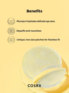 COSRX – Advanced Snail Hydrogel Eye Patch – Plasturi hidrogel cu mucina de melc pentru zona ochilor - Img 6