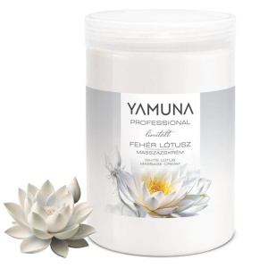 Crema masaj LOTUS ALB – Yamuna 1 L