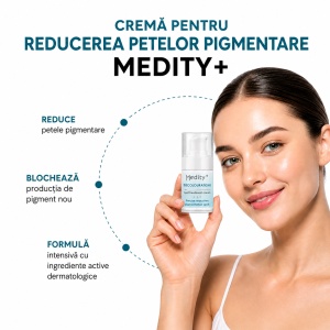 Crema pentru reducerea petelor pigmentare, Medity+