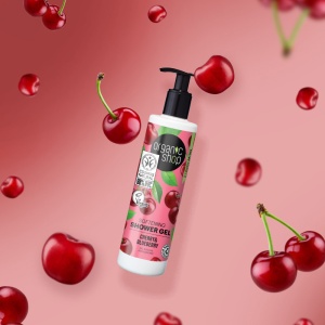 Gel de dus cu cirese si afine Organic Shop 280 ml - Img 2