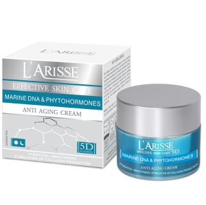 L'arisse - Anti-wrinkle cream - Crema anti-aging pentru vartsa 60+ cu Marine DNA si Fito-hormoni - Img 1