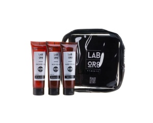 Labor8 Hemp Travel Set cu Portfard - 3 75 ml