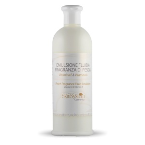 Lapte de corp cu aroma de piersica, Vitamina E si Vitamina A