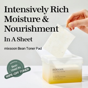 Mixsoon - Bean Toner Pad - Pad-uri hidratante pentru față cu extract de soia - Img 2