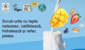 Scrub de corp Organic Shop Blueberry Coconut Frozen Yogurt 250 ml - Img 3