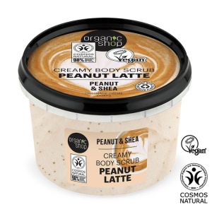 Scrub de corp Organic Shop cu alune si unt de shea 250 ml - Img 3