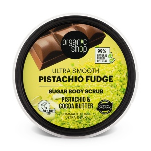 Scrub de corp Organic Shop cu fistic si cacao 250 ml - Img 2