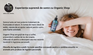 Unt de corp pentru somn linistit Organic Shop cu lavanda, afine si melatonina - 250 ml - Img 5