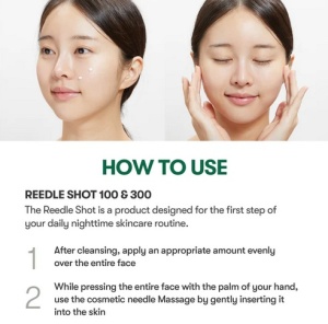 VT Cosmetics - Pro Cica Reedle Shot 100 - Ser booster facial cu microace pentru efect calmant și regenerant - Img 5