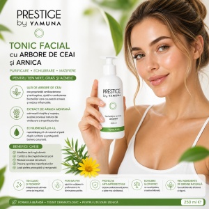 YAMUNA Prestige - Tonic facial cu arbore de ceai