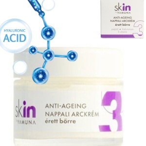 YAMUNA skIN – Crema de zi cu Acid Hyaluronic pentru ten matur