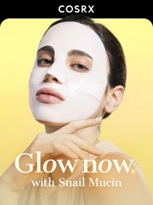 Advanced Snail Mucin Glass Glow Hydrogel Mask COSRX – mască hidrogel cu 25 % mucină de melc, 3 buc. - Img 5
