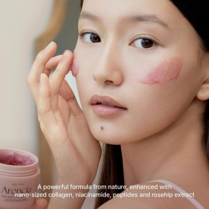 Arencia - Fresh Red Smoothie Serum 30 - Revitalizing Face Serum with Collagen - Ser revitalizant cu colagen, 50 g - Img 7
