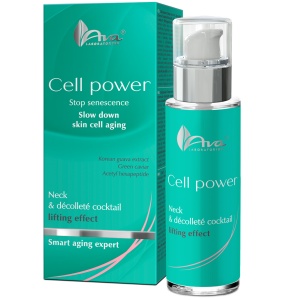 Cell power -Ser Cocktail pentru gat si decolteu cu efect de lifting