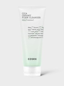 COSRX – Pure Fit Cica Creamy Foam Cleanser – Spuma de curatare calmanta cu textura cremoasa