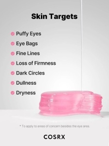 COSRX – The Peptide Collagen Hydrogel Eye Patch – Plasturi hidrogel cu peptide si colagen pentru zona ochilor - Img 8