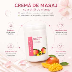 Crema de masaj cu Mango YAMUNA 1L