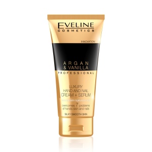 Crema-serum de maini si unghii Eveline Argan & Vanilla Professional Luxury 100 ml