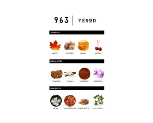 Labor8 YESOD 963 - Apa de Parfum, 50 ml, Unisex - Img 2