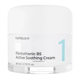 Numbuzin - No.1 Pantothenic B5 Active Soothing Cream - Crema de fata calmanta, 80 ml