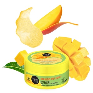 Plasturi pentru ochi Organic Shop Mango Delight Stress Relief cu hidrogel, 60 buc - Img 3